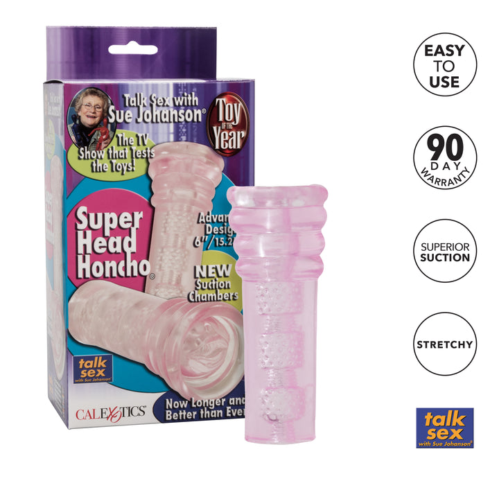 Sue Johanson® Super Head Honcho® CALIFORNIA EXOTIC