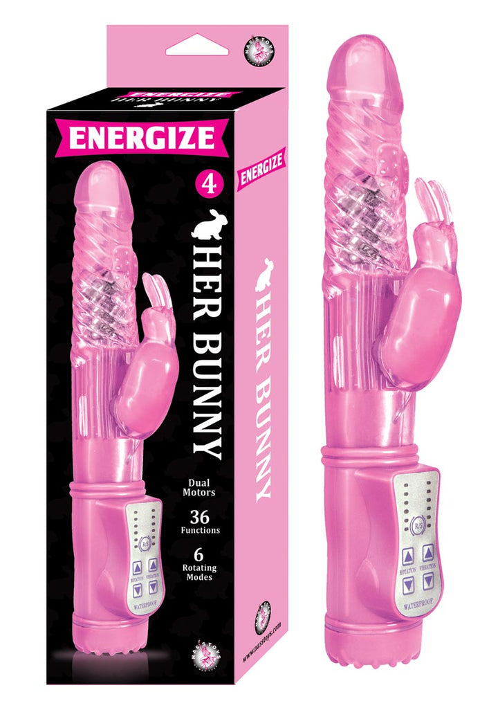 Nasstoys Energize Her Bunny 4 Pink Romeo Romeo