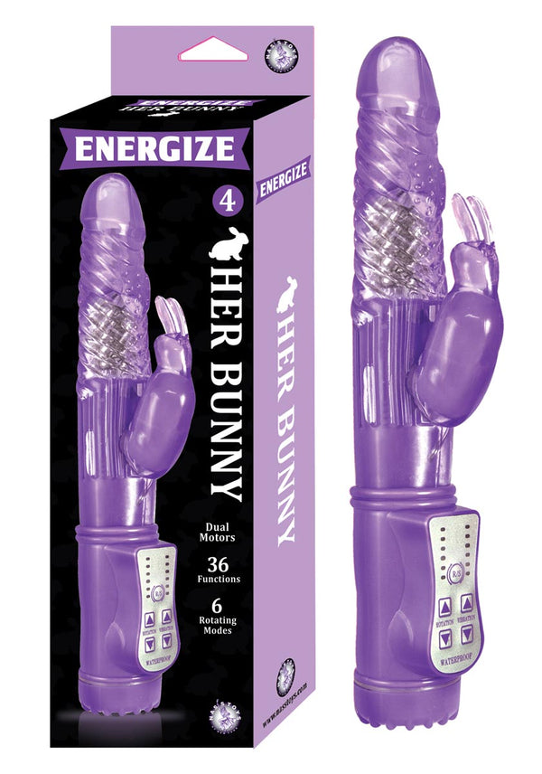 Nasstoys Energize Her Bunny 4 Purple Romeo Romeo
