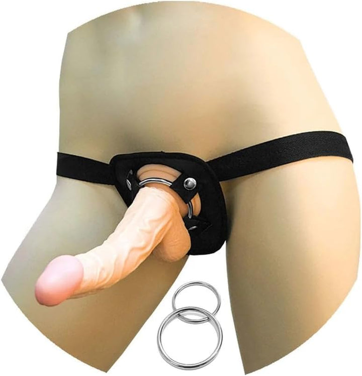All American Whoppers Universal Harness With Dong - STRAP - ONS - Romeo Romeo