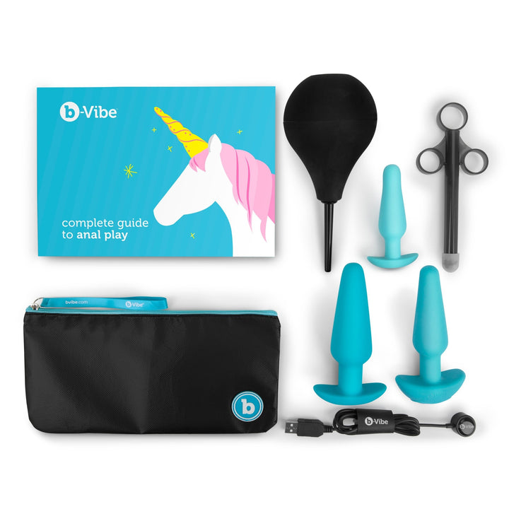 B - Vibe Anal Training & Education Set - ANAL PLAY - Romeo Romeo