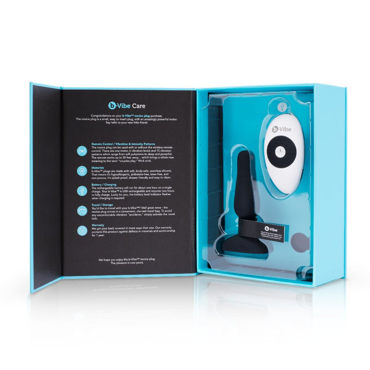 B - Vibe Novice Plug - ANAL PLAY - Romeo Romeo