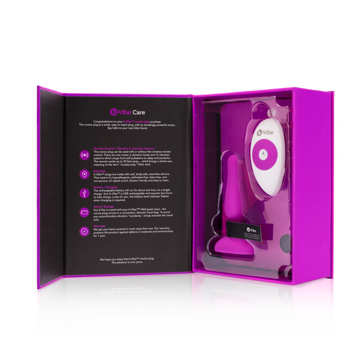 B - Vibe Novice Plug - ANAL PLAY - Romeo Romeo