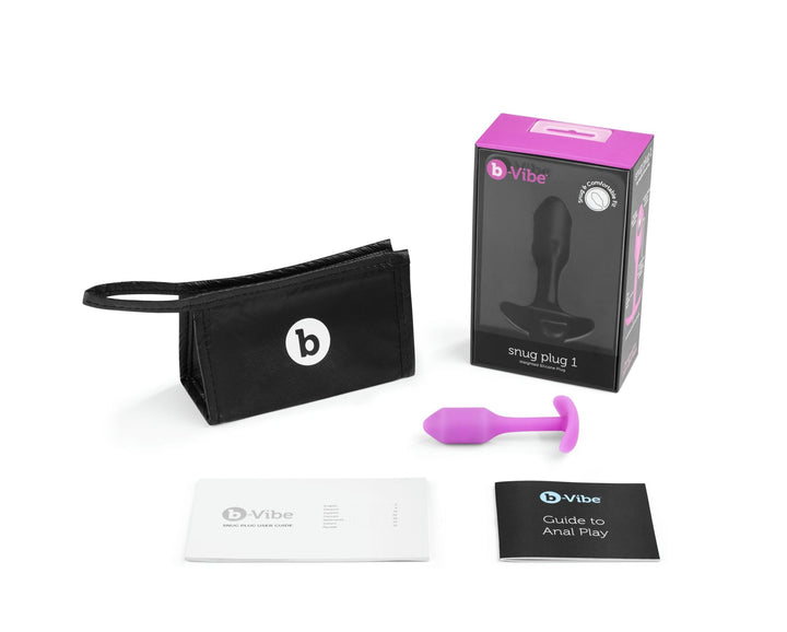B - Vibe Snug Plug - ANAL PLAY - Romeo Romeo