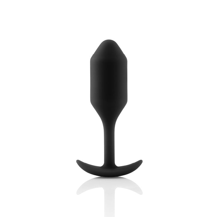 B - Vibe Snug Plug 2 - Black - ANAL PLAY - Romeo Romeo