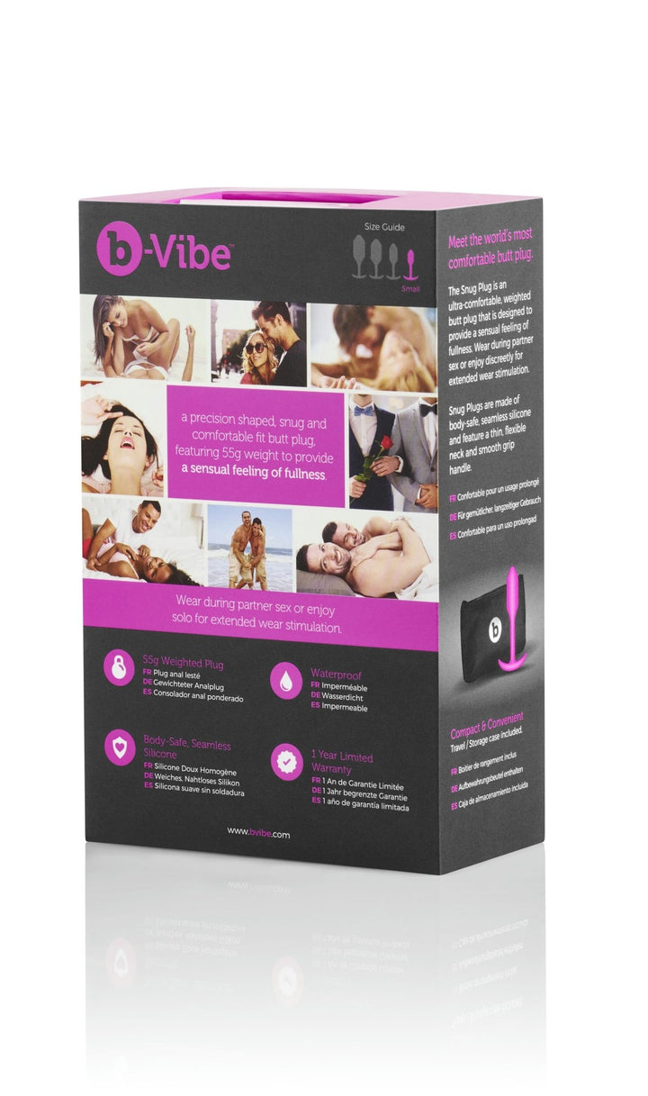 B - Vibe Snug Plug - ANAL PLAY - Romeo Romeo