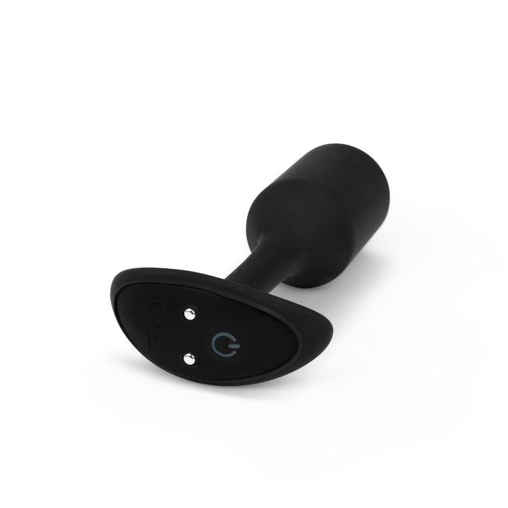 B - Vibe Vibrating Snug Plug 2 Black - ANAL PLAY - Romeo Romeo