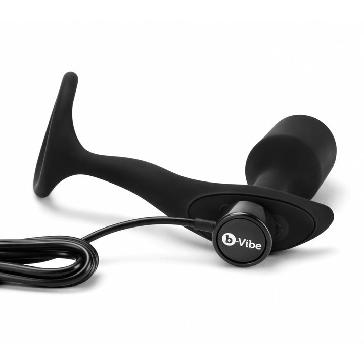 B - Vibe Vibrating Snug & Tug M Black - ANAL PLAY - Romeo Romeo