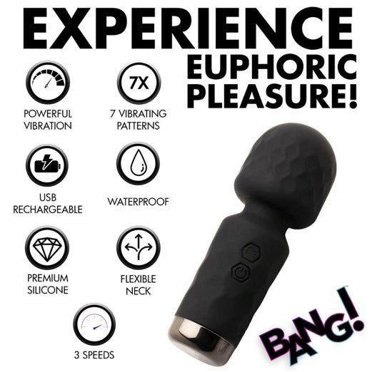 Bang! 10X Mini Silicone Wand - VIBRATORS - Romeo Romeo