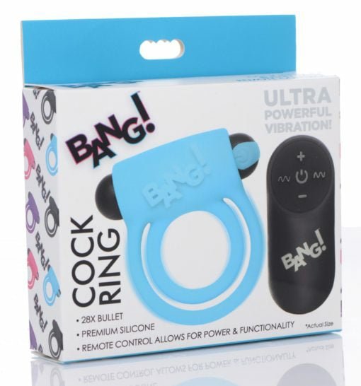 Bang! Remote Control Cock Ring - FOR HIM - Romeo Romeo
