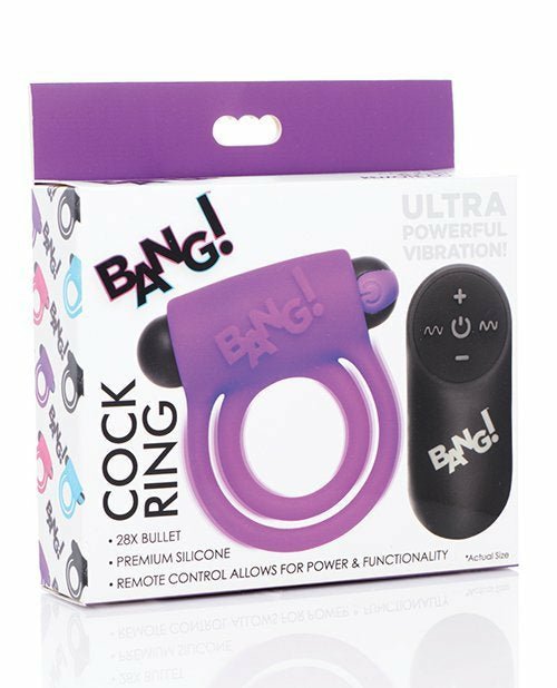 Bang! Remote Control Cock Ring - FOR HIM - Romeo Romeo