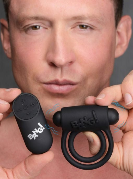 Bang! Remote Control Cock Ring - FOR HIM - Romeo Romeo