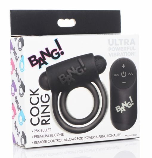 Bang! Remote Control Cock Ring - FOR HIM - Romeo Romeo