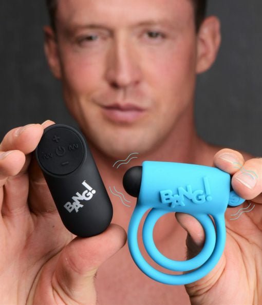 Bang! Remote Control Cock Ring - FOR HIM - Romeo Romeo