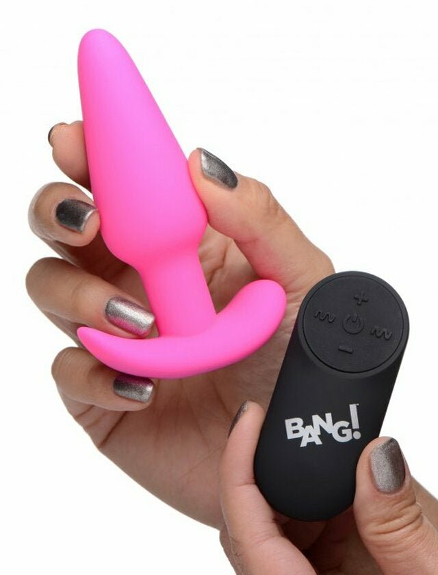 Bang! Remote Control Silicone Butt Plug - ANAL PLAY - Romeo Romeo