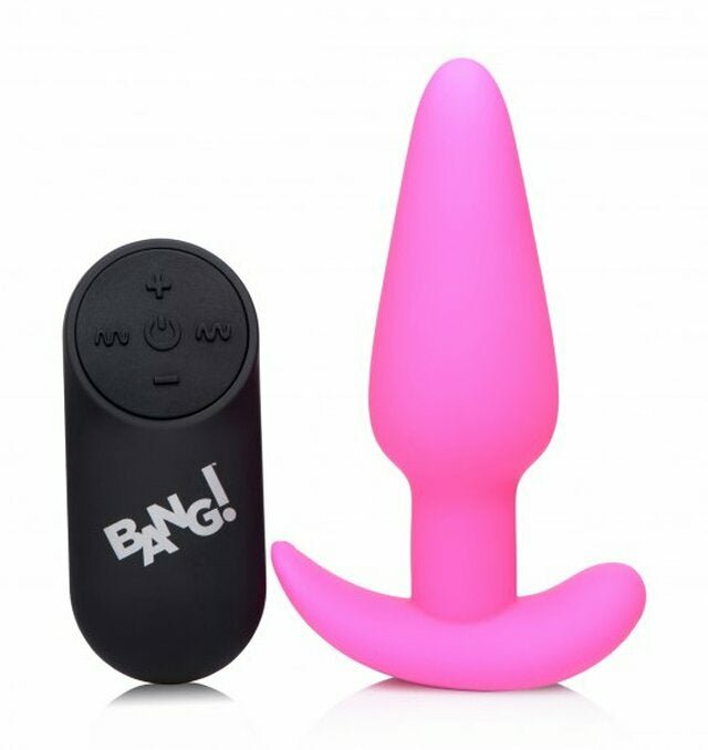 Bang! Remote Control Silicone Butt Plug - ANAL PLAY - Romeo Romeo