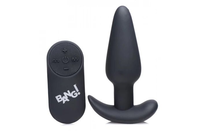 Bang! Remote Control Silicone Butt Plug - ANAL PLAY - Romeo Romeo
