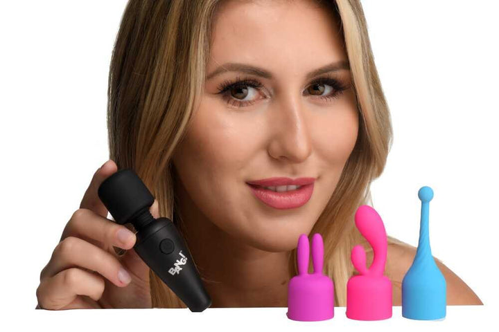 Bang! Wand w/ Attachments - VIBRATORS - Romeo Romeo