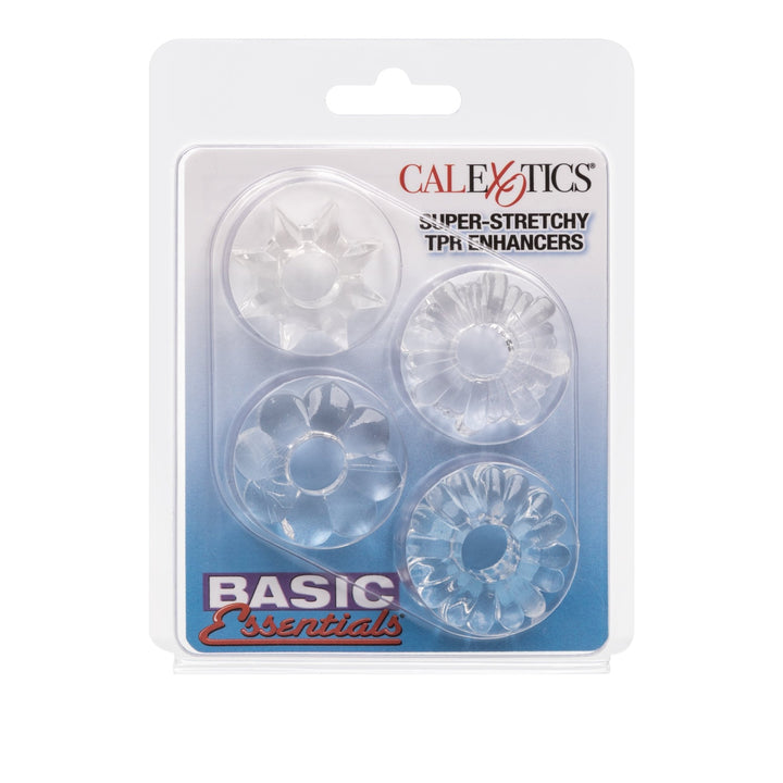 Basic Essentials Super Stretchy Enhancer Rings - FOR HIM - Romeo Romeo