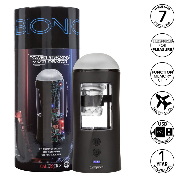 Bionic Power Stroking Masturbator - FOR HIM - Romeo Romeo