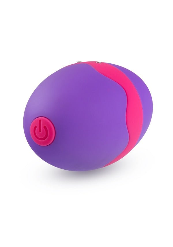 Blush Aria Flutter Tongue Purple Egg Vibrator - VIBRATORS - Romeo Romeo