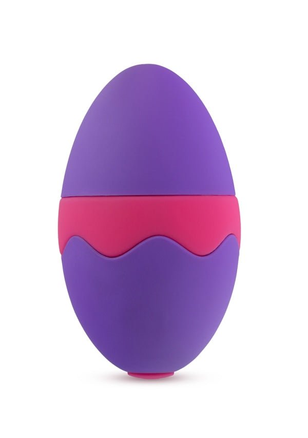 Blush Aria Flutter Tongue Purple Egg Vibrator - VIBRATORS - Romeo Romeo