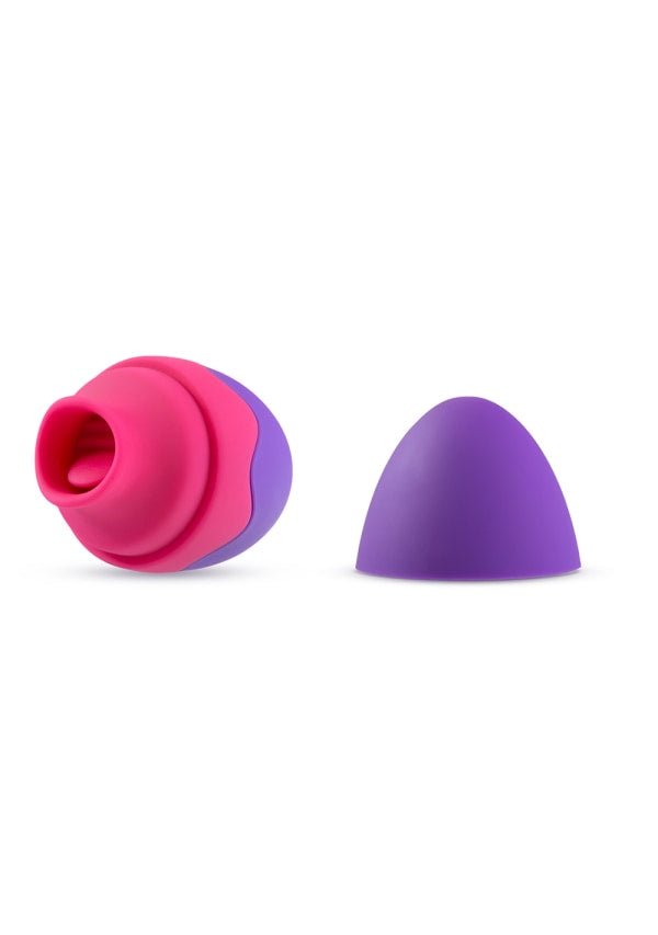 Blush Aria Flutter Tongue Purple Egg Vibrator - VIBRATORS - Romeo Romeo