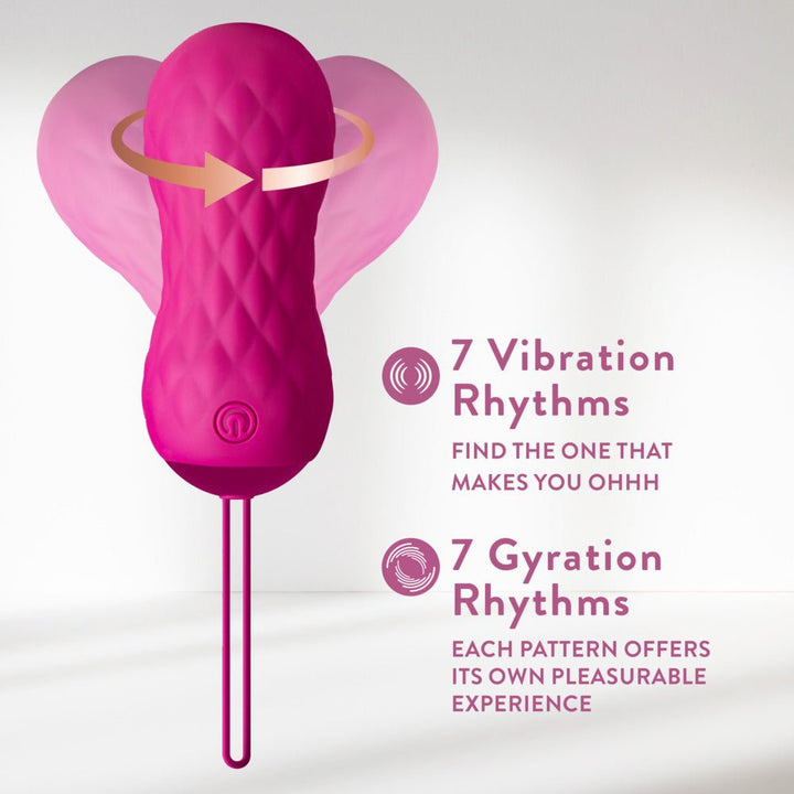 Blush Carina Velvet Egg Vibrator - VIBRATORS - Romeo Romeo