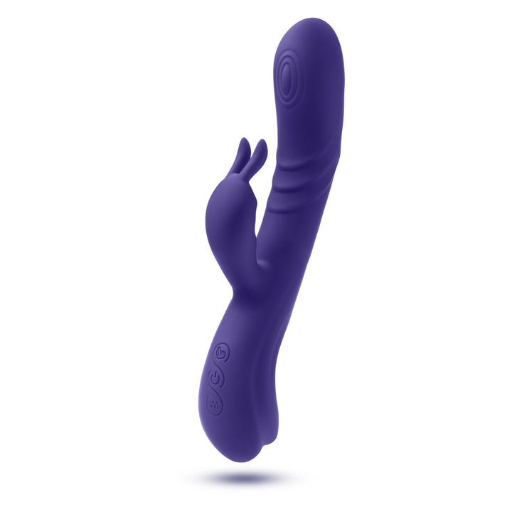 Blush Harper Midnight Rabbit Vibrator - VIBRATORS - Romeo Romeo