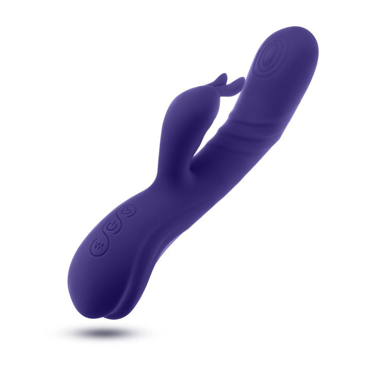 Blush Harper Midnight Rabbit Vibrator - VIBRATORS - Romeo Romeo