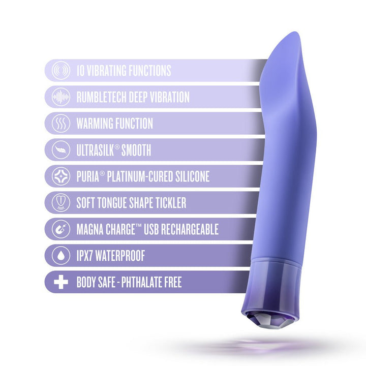 Blush Oh My Gem Enrapture Tanzanite Bullet Vibrator - VIBRATORS - Romeo Romeo