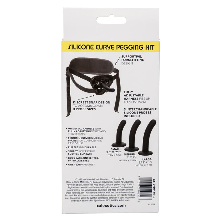 Boundless Silicone Curve Pegging Kit - STRAP - ONS - Romeo Romeo