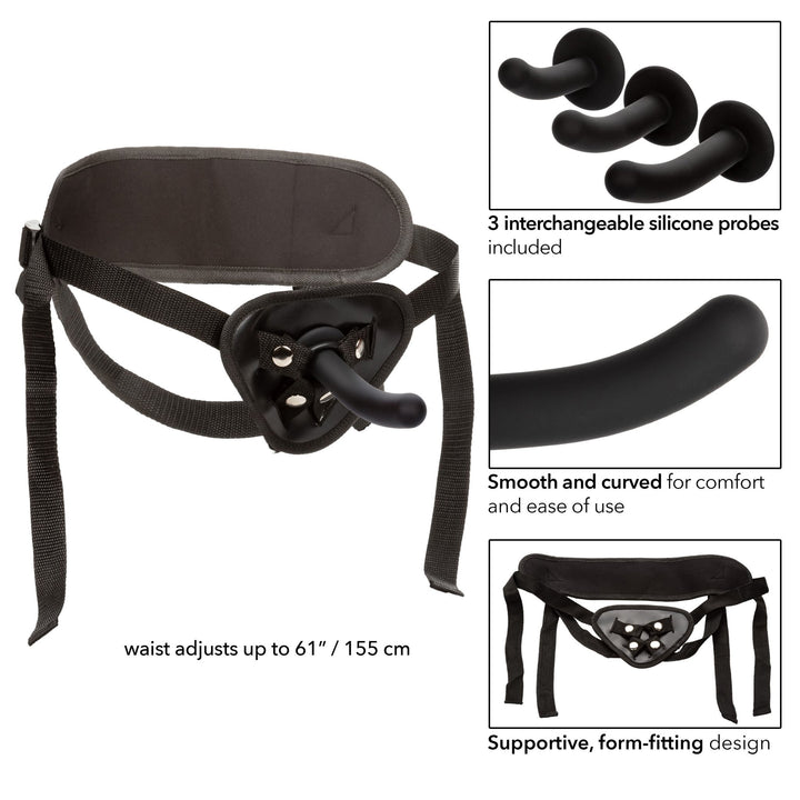 Boundless Silicone Curve Pegging Kit - STRAP - ONS - Romeo Romeo