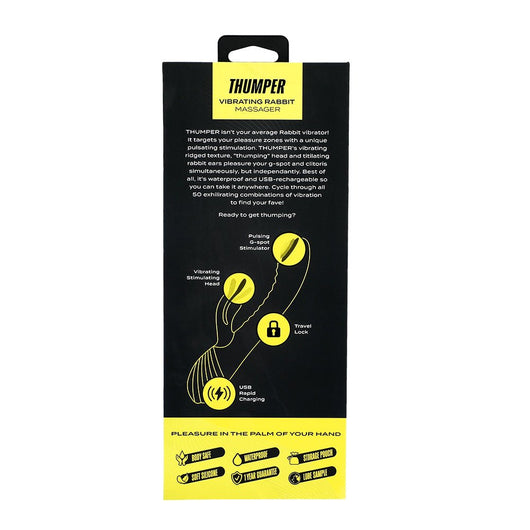 Brazzers Thumper | Vibrating Rabbit Massager | Free Shipping – Romeo Romeo
