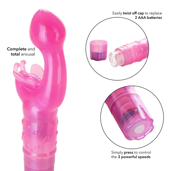 Calexotics Butterfly Kiss Clitoral Vibrator Romeo Romeo Calexotics Butterfly Kiss Clitoral Vibrator Romeo Romeo