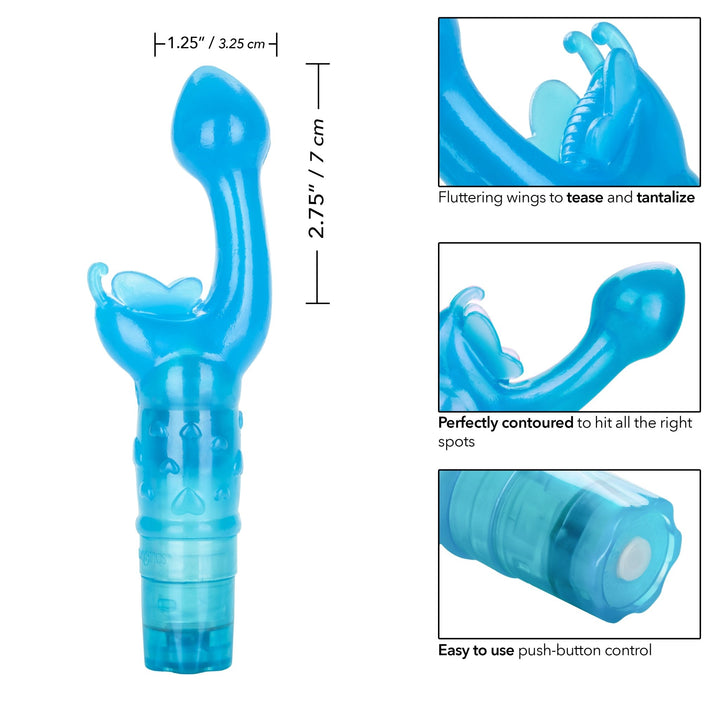 Calexotics Butterfly Kiss Clitoral Vibrator - VIBRATORS - Romeo Romeo