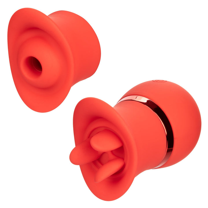 Calexotics French Kiss Suck + Play Interchangeable Set - VIBRATORS - Romeo Romeo