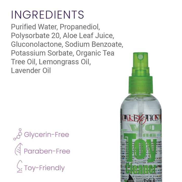Calexotics Toy Cleaner w/ Tea Tree Oil 4oz - LUBES - Romeo Romeo