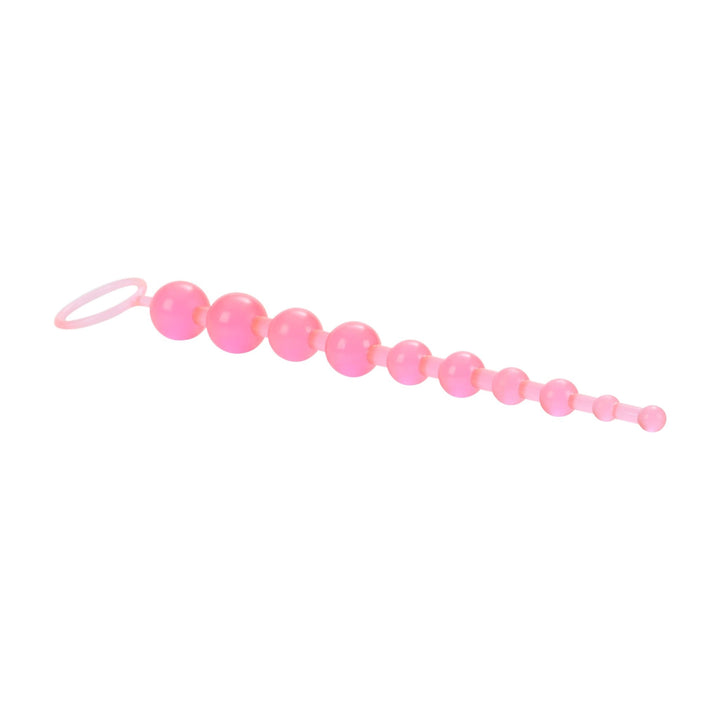 Calexotics X - 10 Silicone Anal Beads - ANAL PLAY - Romeo Romeo