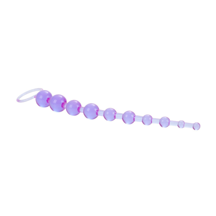 Calexotics X - 10 Silicone Anal Beads - ANAL PLAY - Romeo Romeo