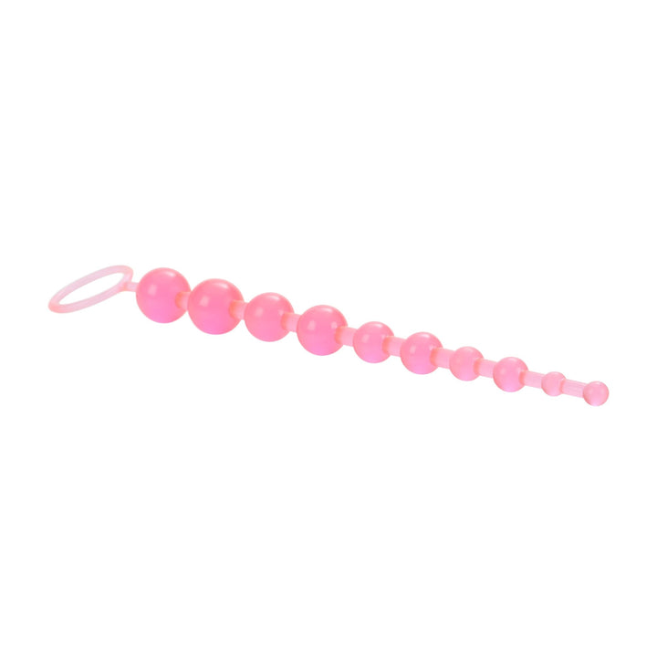Calexotics X - 10 Silicone Anal Beads - ANAL PLAY - Romeo Romeo