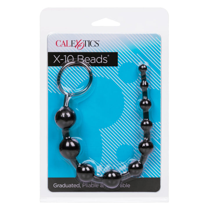 Calexotics X - 10 Silicone Anal Beads - ANAL PLAY - Romeo Romeo