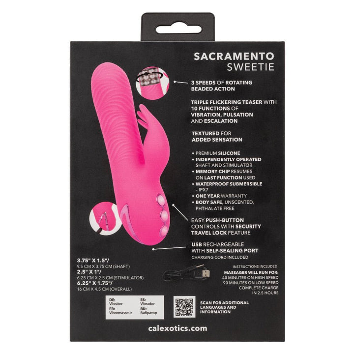 California Dreaming Sacramento Sweetie - VIBRATORS - Romeo Romeo