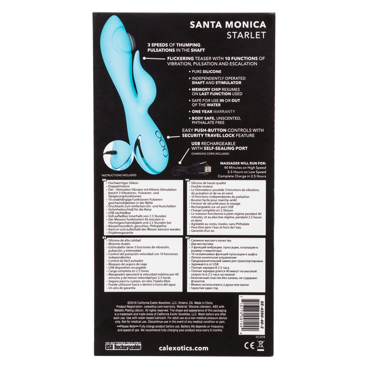 California Dreaming® Santa Monica Starlet - VIBRATORS - Romeo Romeo