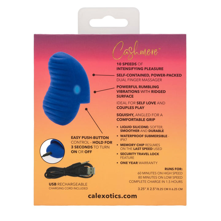 Cashmere Dual Finger Massager - VIBRATORS - Romeo Romeo