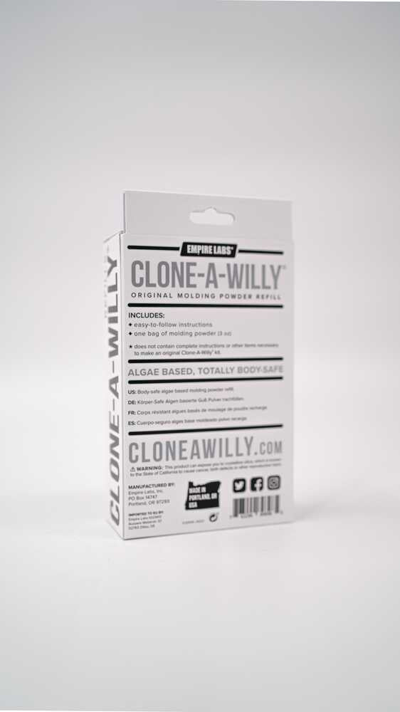 Clone - A - Willy Molding Powder Refill Kit - DILDOS - Romeo Romeo