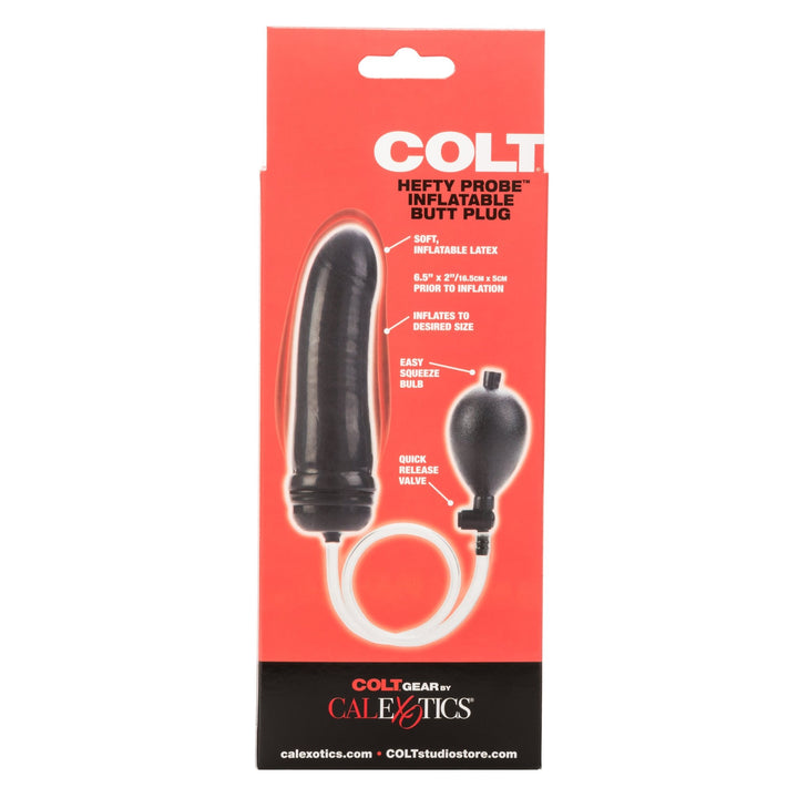 Colt Hefty Probe Inflatable Butt Plug - ANAL PLAY - Romeo Romeo