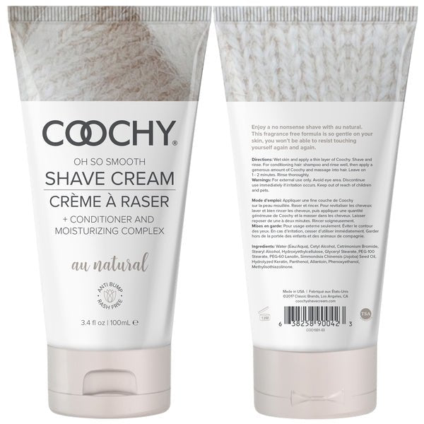 Coochy Shave Cream - Au Natural - BATH + BODY - Romeo Romeo