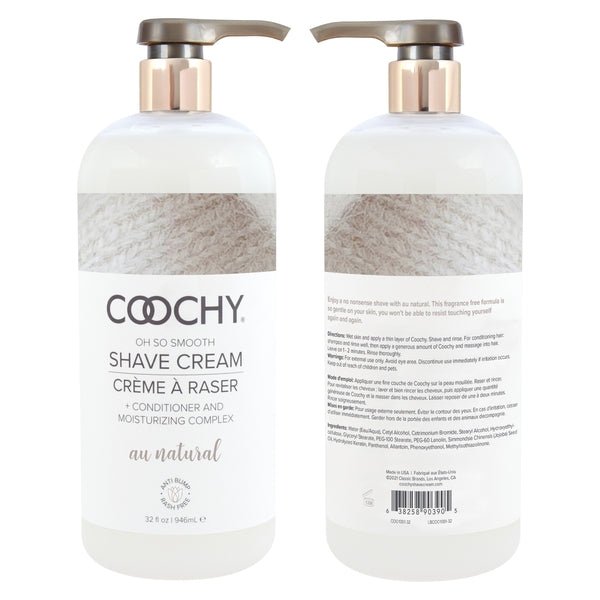 Coochy Shave Cream - Au Natural - BATH + BODY - Romeo Romeo