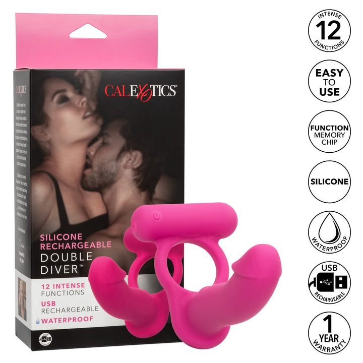 Couples Enhancers Double Diver - FOR HIM - Romeo Romeo